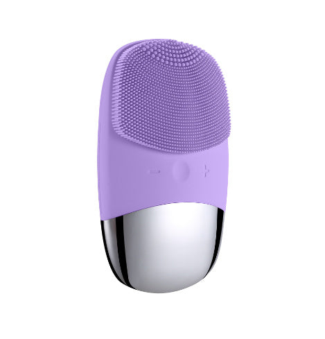 Mini Electric Silicone Facial Cleansing Brush – Skin Massager & Deep Clean Tool