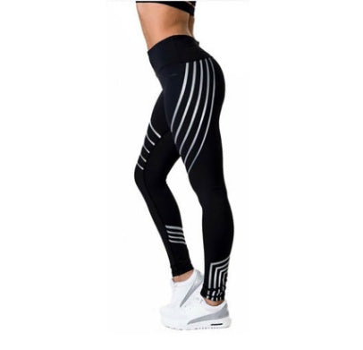 GlowMotion™ Black Glowing Leggings – Autumn Fit"