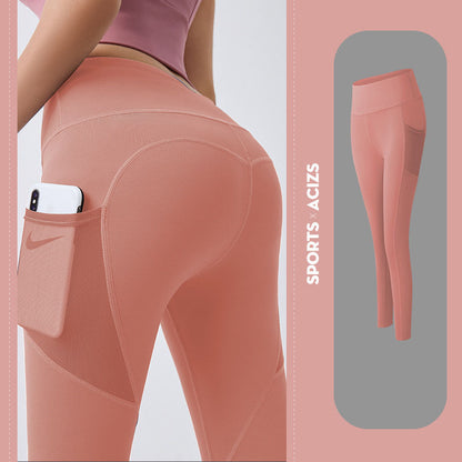 SculptFit™ Yoga Leggings – High Waist & Pockets