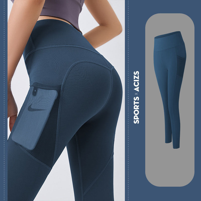 SculptFit™ Yoga Leggings – High Waist & Pockets