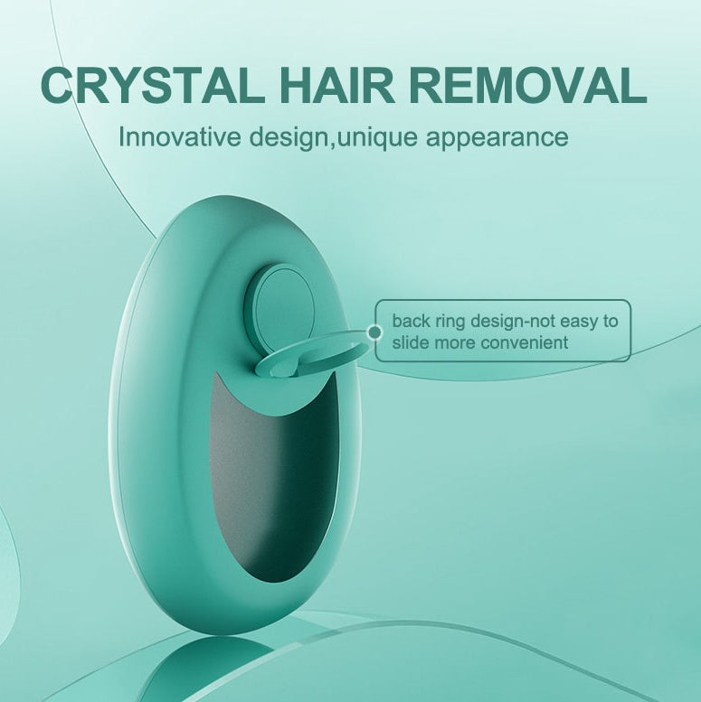 EcoSmooth™ Crystal Hair Eraser – Painless, Portable Exfoliation Tool for Legs, Arms & More