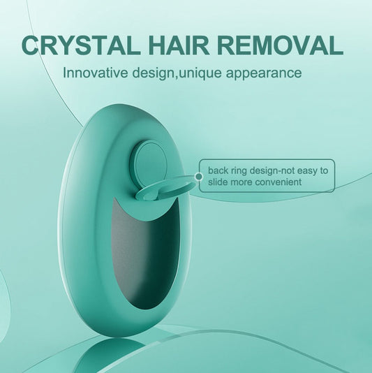 EcoSmooth™ Crystal Hair Eraser – Painless, Portable Exfoliation Tool for Legs, Arms & More