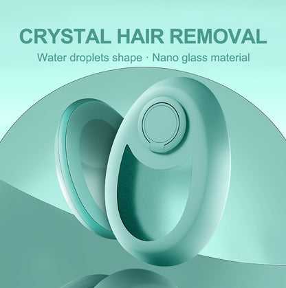 EcoSmooth™ Crystal Hair Eraser – Painless, Portable Exfoliation Tool for Legs, Arms & More