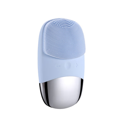 Mini Electric Silicone Facial Cleansing Brush – Skin Massager & Deep Clean Tool
