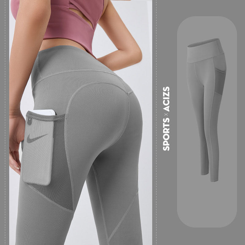 SculptFit™ Yoga Leggings – High Waist & Pockets
