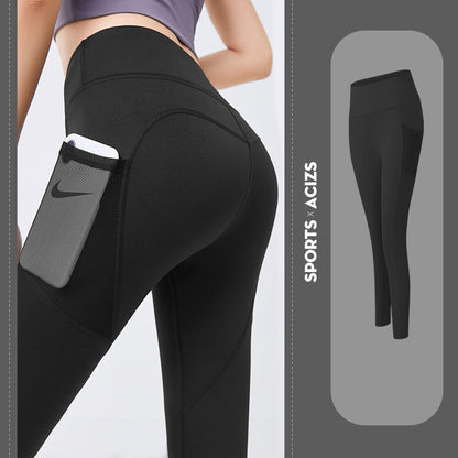 SculptFit™ Yoga Leggings – High Waist & Pockets