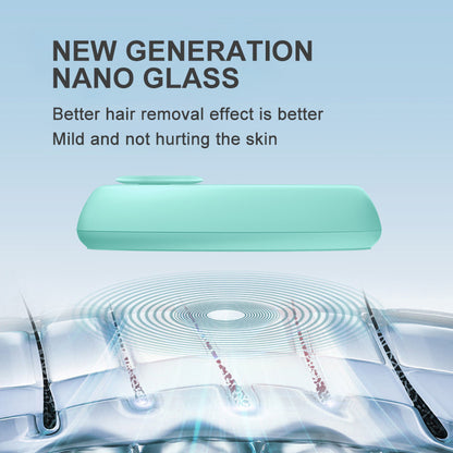 EcoSmooth™ Crystal Hair Eraser – Painless, Portable Exfoliation Tool for Legs, Arms & More