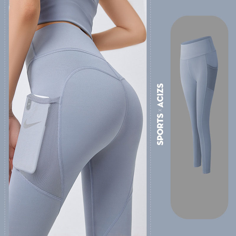 SculptFit™ Yoga Leggings – High Waist & Pockets